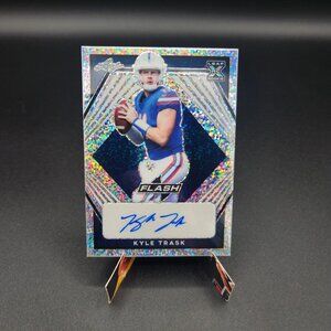 Kyle Trask 2021 Leaf Flash Rookie Card RC Auto 6/75 #BA-KT1 Florida